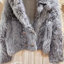 正韓～雲朵。韓國設計師品牌紫色系小香毛呢風外套 歷史價格詳細信息