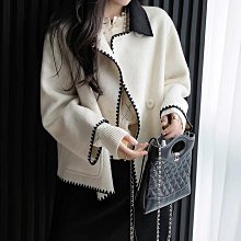 ＊有間衣飾＊2023秋季新品 多層感剪裁設計蝙蝠袖型外套 歷史價格詳細信息