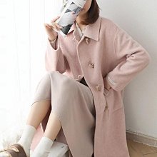 【Theboys】雙面呢大衣新款女裝中長款寬松長毛加厚雙面羊毛大衣女高級感羊毛呢外套氣質顯瘦毛呢大衣 歷史價格詳細信息