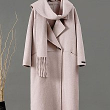 【Theboys】雙面呢大衣新款女裝中長款寬松長毛加厚雙面羊毛大衣女高級感羊毛呢外套氣質顯瘦毛呢大衣 歷史價格詳細信息