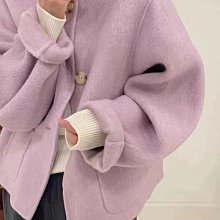 【Theboys】雙面呢大衣新款女裝中長款寬松長毛加厚雙面羊毛大衣女高級感羊毛呢外套氣質顯瘦毛呢大衣 歷史價格詳細信息