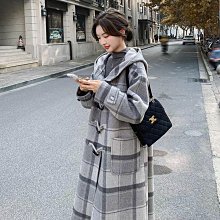 【Theboys】雙面呢大衣新款女裝中長款寬松長毛加厚雙面羊毛大衣女高級感羊毛呢外套氣質顯瘦毛呢大衣 歷史價格詳細信息