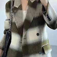 【Theboys】雙面呢大衣新款女裝中長款寬松長毛加厚雙面羊毛大衣女高級感羊毛呢外套氣質顯瘦毛呢大衣 歷史價格詳細信息