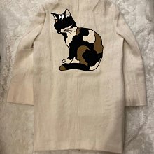 羊毛 大衣 毛呢 外套-刺繡長版寬鬆雙面呢女外套3色74bi72[獨家進口][米蘭精品] 歷史價格詳細信息