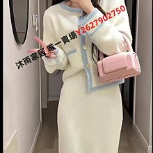 套裝女 套裝裙 早秋裝2022年新款高冷系氣質辣妹吊帶針織洋裝 兩件套裝女裝-竹泓良品 歷史價格詳細信息