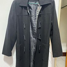 黑色牛角扣呢子大衣女秋冬季2023新款赫本風韓系氣質毛呢外套加厚_佳美優品 歷史價格詳細信息
