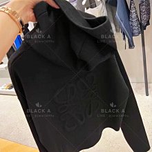 LOEWE Anagram羊毛喀什米爾混紡圍巾(黑色/灰色) 歷史價格詳細信息