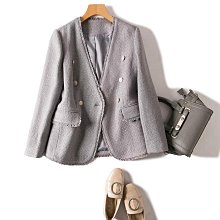 2024春季特賣~T64流星般虛紋羊毛呢短外套 M/38 歷史價格詳細信息