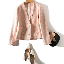 2024春季特賣~T64流星般虛紋羊毛呢短外套 M/38 歷史價格詳細信息