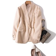 2024春季特賣~T64流星般虛紋羊毛呢短外套 M/38 歷史價格詳細信息