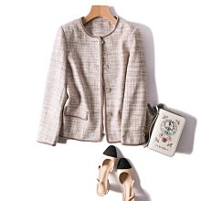 2024春季特賣~T64流星般虛紋羊毛呢短外套 M/38 歷史價格詳細信息