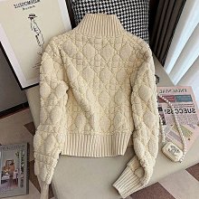 熱銷格紋水鑽字母高質感縮口袖外套 滿599元免運 歷史價格詳細信息