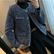 熱銷 小香外套女羊毛呢夾克衣服女西裝西服外套米色氣質長袖潮風衣毛呢外套 可開發票 歷史價格詳細信息