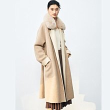 日系設計感。秋冬裝。拼色可拆連帽羊毛呢外套。她時尚【B區-5332】 歷史價格詳細信息