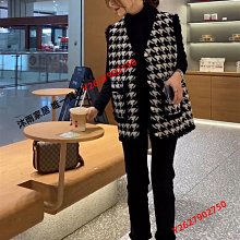 針織背心馬甲女外搭2023年春秋新款坎肩疊穿洋氣時髦無袖毛衣外套 歷史價格詳細信息
