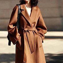 羊毛 大衣 毛呢 外套-水波紋雙面羊絨過膝女外套8色74bi20[獨家進口][米蘭精品] 歷史價格詳細信息