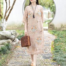 連身裙夏季原創時尚慵懶韓版港風寬松休閑減齡翻領條紋棉T恤連衣裙 歷史價格詳細信息