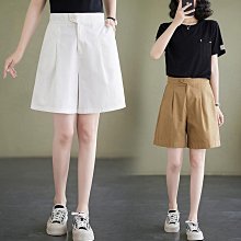 西裝短褲女夏寬鬆2024新款高腰顯瘦中褲子外穿a字闊腿褲五分褲 歷史價格詳細信息