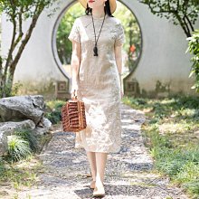 連身裙夏季原創時尚慵懶韓版港風寬松休閑減齡翻領條紋棉T恤連衣裙 歷史價格詳細信息