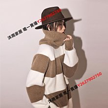 慵懶軟糯高領毛衣男 男女秋冬季新款仿貂毛美式針織衫上衣 冬季保暖毛衣 歷史價格詳細信息