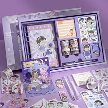 三年二班麻球系列手帳禮盒套裝 小清新手賬本活頁本筆記本子韓國月計劃6孔活頁紙橫線內頁活頁-鑫星精選 歷史價格詳細信息