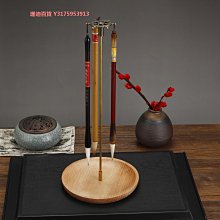 【毛筆架】圓形鐵藝筆架實木書法工具學生創意簡約現代筆掛毛筆架子文房四寶 歷史價格詳細信息