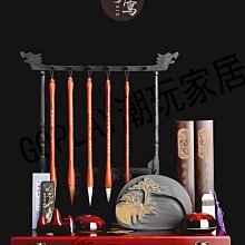 毛筆裝高檔文房四寶禮盒裝筆墨紙硯初學者汝窯陶瓷書法入門裝 歷史價格詳細信息