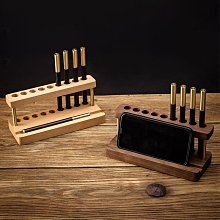 支架木質手機支架  實木創意床上手機 懶人支架 家用桌面輕奢高檔平板手機座神器木質~力馳車品~ 歷史價格詳細信息