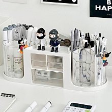 筆筒收納盒旋轉批發創意桌面口紅化妝刷收納筒辦公用品防塵便攜帶 歷史價格詳細信息