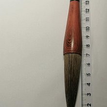 灰尾大斗筆大字創作對聯斗筆黑檀木灰毫大提斗特大號毛筆國畫抓筆【GOPLAY潮玩家居】 歷史價格詳細信息