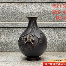 日本回流老瓶子，錫合金類，厚重，器形美觀，包老，350。 古玩 老物件 舊藏 -6587 歷史價格詳細信息