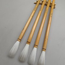 80年代狼毫老湖筆10支打包，山羊牌 精制小蘭竹，純動物毛無尼龍。出峰:2.5cm，口徑:6.3mm，紫毫加-530 歷史價格詳細信息