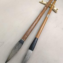 70年代極品硬毫3支打包，大長峰斗筆，老齊筆，手工刻字，刻字精美，其中兩支有牛角頂牛角斗，湘妃竹筆桿，二號壯-1744 歷史價格詳細信息