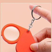 放大鏡 高倍手持折疊鑒定放大鏡40倍高清閱讀LED帶燈 歷史價格詳細信息