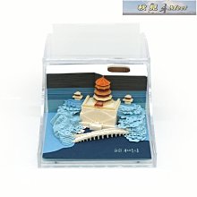 3d立體便籤本小橋流水紙雕建築模型便籤紙禮品 創意禮物辦公擺件 歷史價格詳細信息