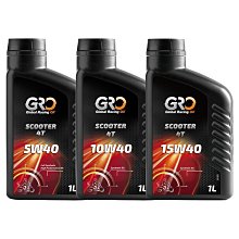 【車百購】GRO RACING 4T 5W40 10W30 10W50 全合成競技機車機油 重型機車 歷史價格詳細信息