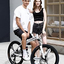 自行車 青少年新款成人兒童山地男女帶減震學生賽20寸22寸24寸 歷史價格詳細信息