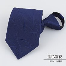 拉鏈領帶男士正裝藍色紅色結婚新郎領帶懶人易拉得一拉得高級感 歷史價格詳細信息
