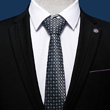 真絲領帶8cm條紋男士上班職業正裝商務寬領帶面試藍白黑白條紋 歷史價格詳細信息