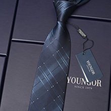 領帶黑色真絲桑蠶絲斜紋緞面菱格休閑商務正裝復古純色8厘米上班領帶 歷史價格詳細信息