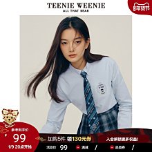 TeenieWeenie小熊2023秋冬新款費爾島翻領寬松仿羊羔絨保暖外套女 歷史價格詳細信息