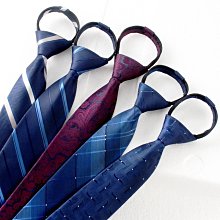 1200針正裝商務領帶男士懶人拉鏈現貨8cm易拉得黑色條紋領帶免打 歷史價格詳細信息