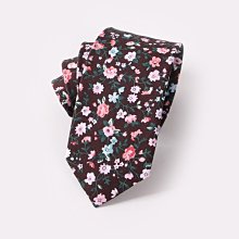 印花棉布領帶 窄版6cm時尚碎花男士商務休閑小領帶 廠家批發 歷史價格詳細信息