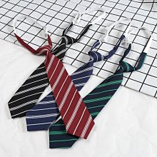 日系格子懶人式拉鏈款領帶jk領花男女百搭時尚學院風制服配飾小物 歷史價格詳細信息