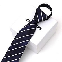 拉鏈領帶男 條紋領帶 6cm懶人領帶 黑色正裝款領帶 商務領帶 職業領帶 男士易拉得領帶 壹拉得式領帶 韓版新郎結婚領帶（滿599元免運） 歷史價格詳細信息