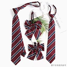 領結日系JK學院風學生領帶襯衫裝飾懶人拉鏈式黑色領帶易拉得免打 歷史價格詳細信息
