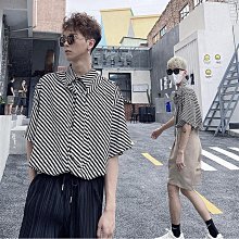 襯衣男夏季輕奢男裝男士免燙短袖襯衫男式商務衣服搭男生休閑外套-靚仔男裝 歷史價格詳細信息