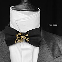 MERLIN梅林時尚包郵嬉皮皮質牛角手工結婚領結煲呔時尚西歐聚會 歷史價格詳細信息