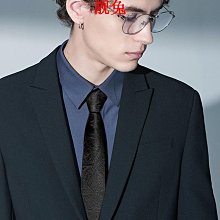 領帶免打領帶男拉鏈式休閑西裝襯衫女韓版學院風黑色懶人易拉得職業潮 歷史價格詳細信息