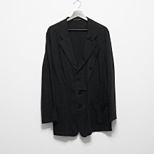 國現YohjiYamamoto21SS解構眼球紐扣西裝山本耀司Size：2肩寬胸圍衣長袖長 歷史價格詳細信息